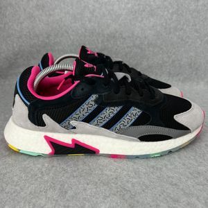 Adidas Tresc Running Boost Shoes Black Pink Mens Size 10